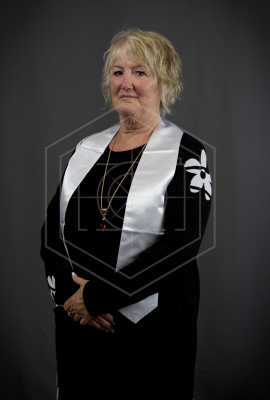 Dark background portrait