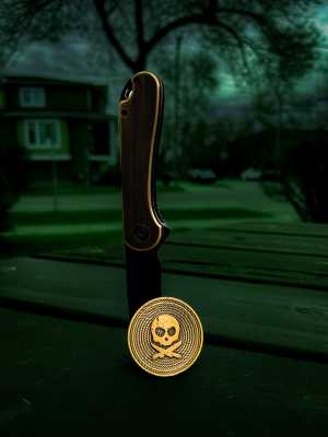 Everyday Carry Knife and Coin Jager Arts